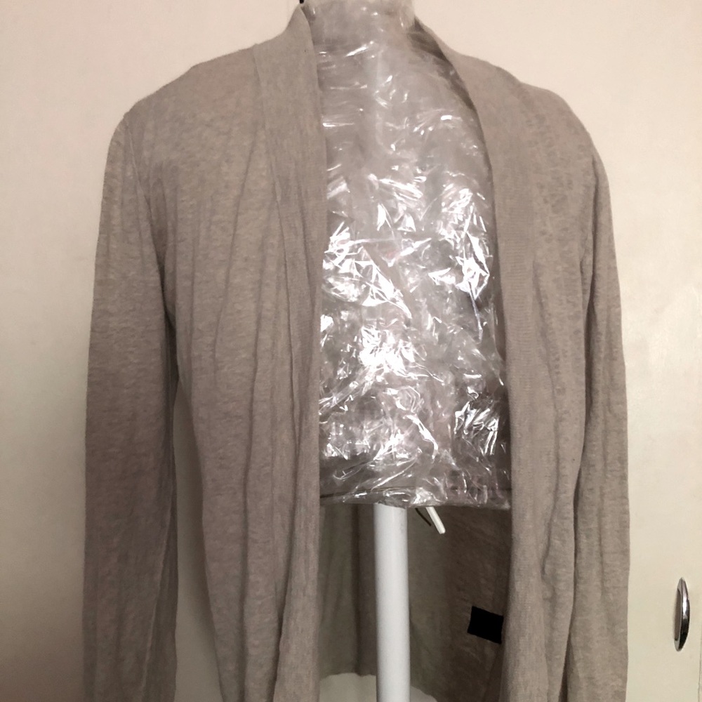 Men’s AllSaints Large gray light cotton sweater